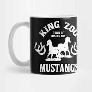 KING ZOG MUSTANGS LONG ISLAND NEW YORK Mug